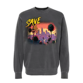 SAVE LA CITY VINTAGE CREWNECK SWEATER