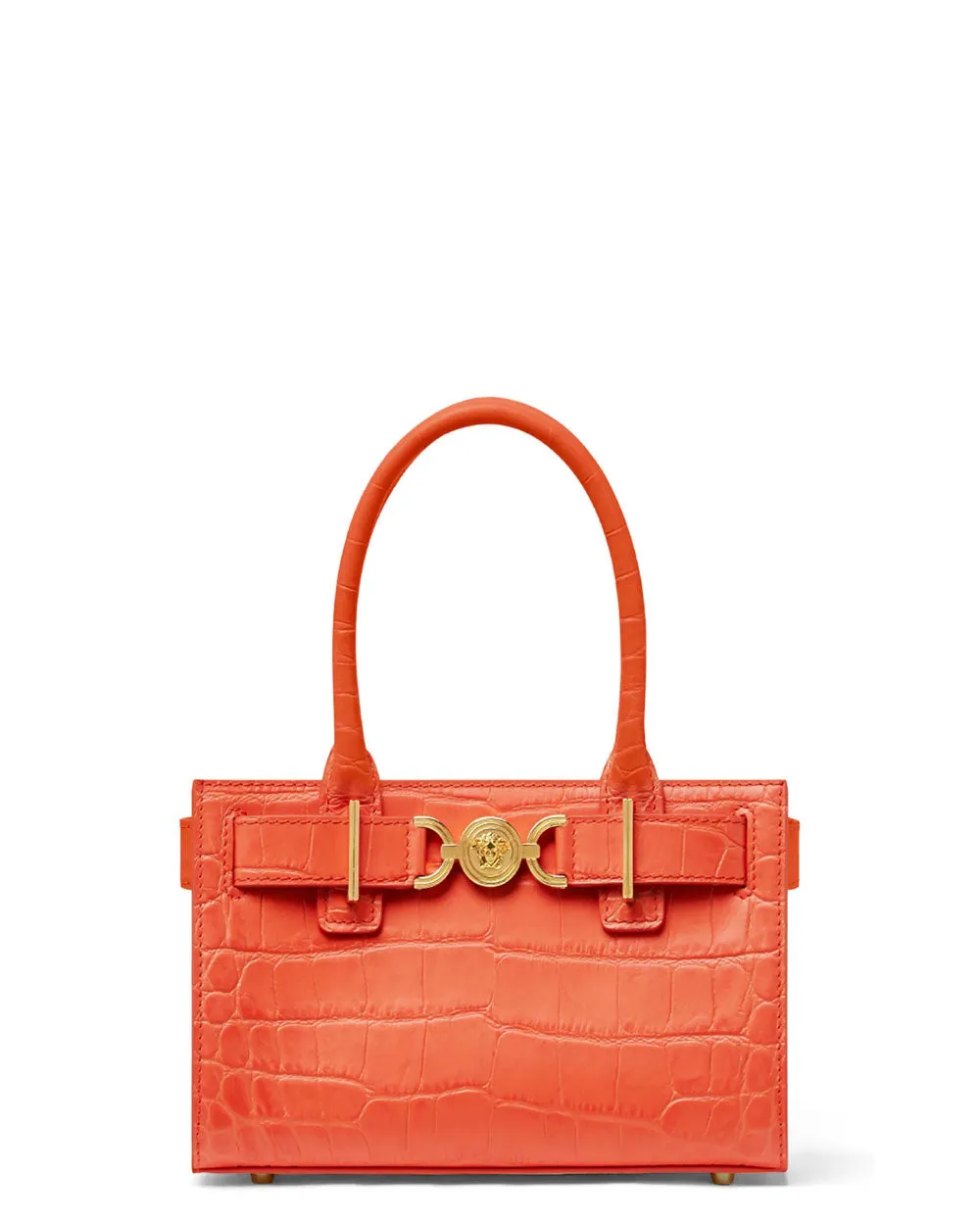 Small Medusa 95 Tote Bag in Coral