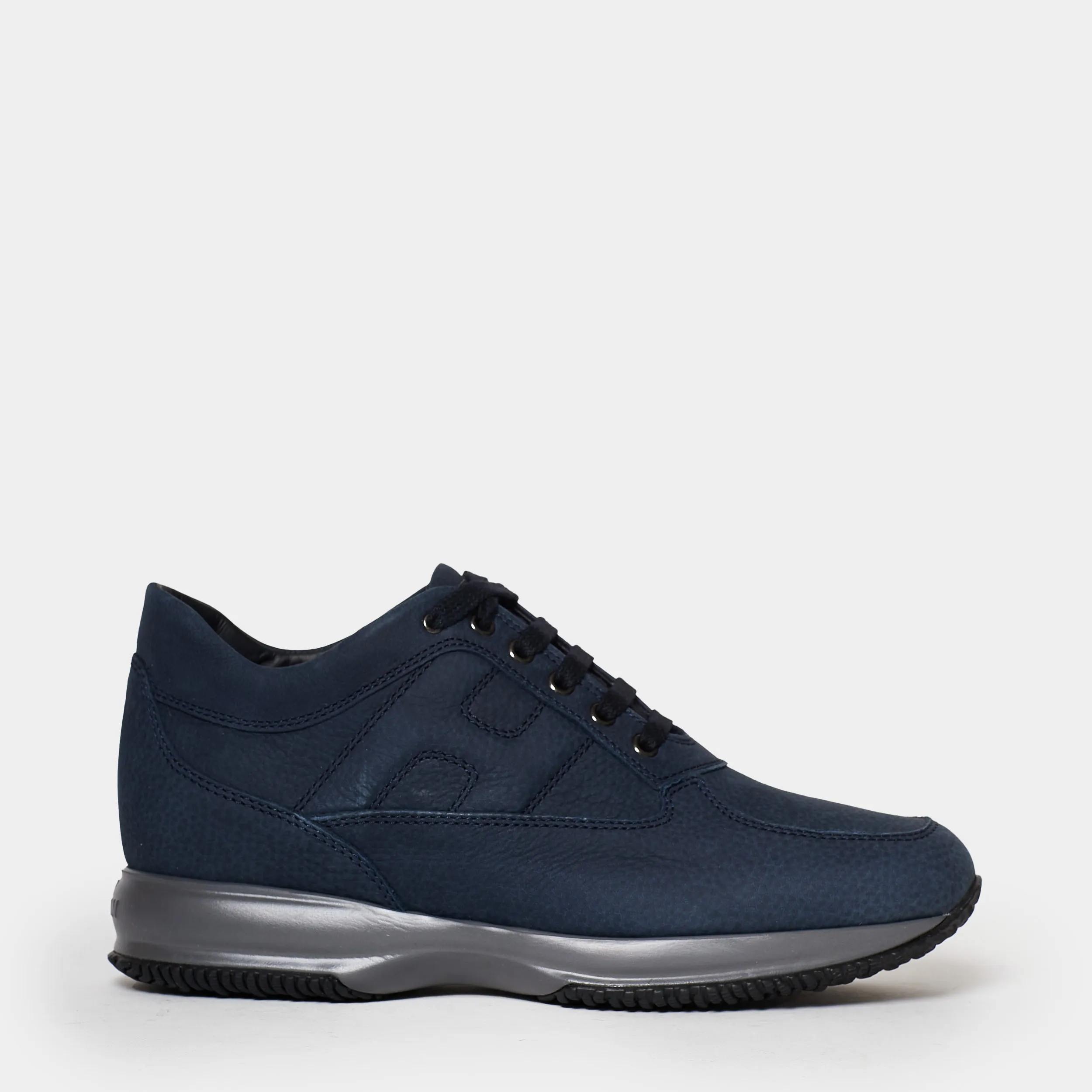 Sneaker Hogan Interactive nabuk blue