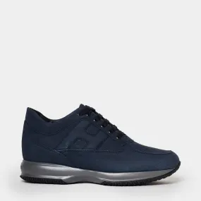 Sneaker Hogan Interactive nabuk blue