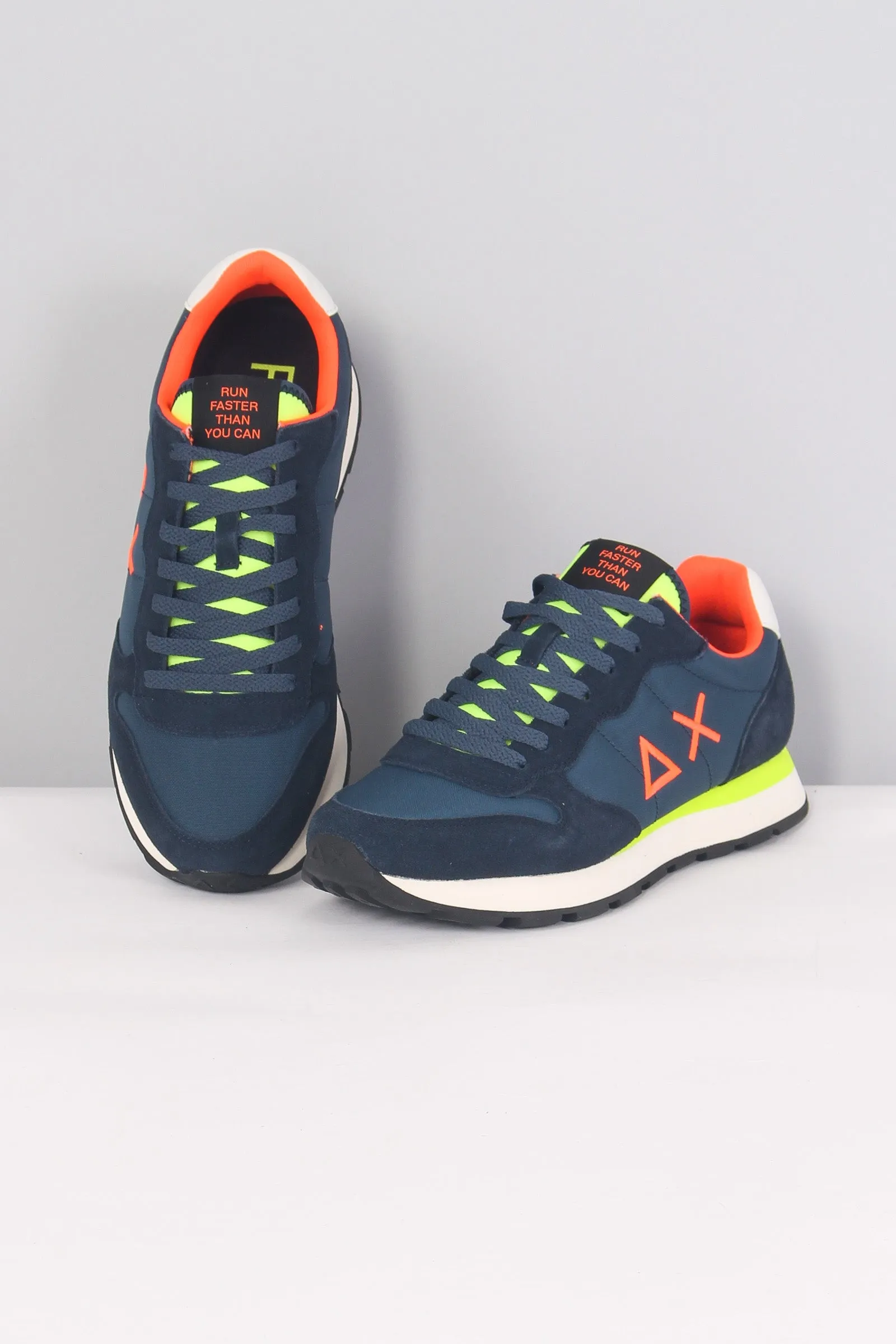 Sneaker Tom Fluo Navy Blue