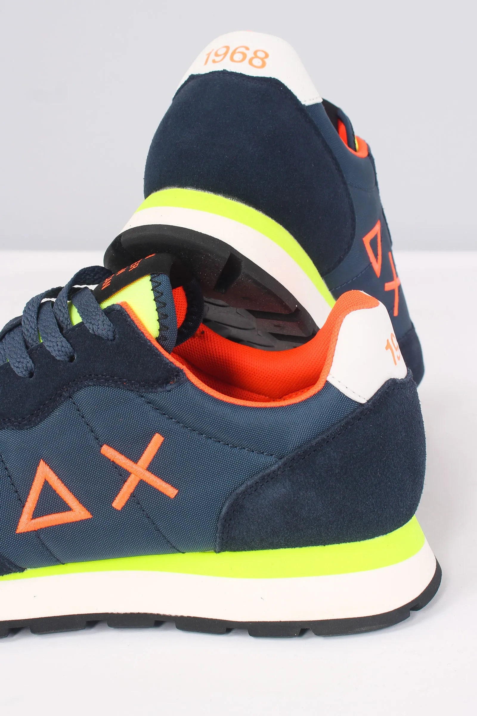 Sneaker Tom Fluo Navy Blue