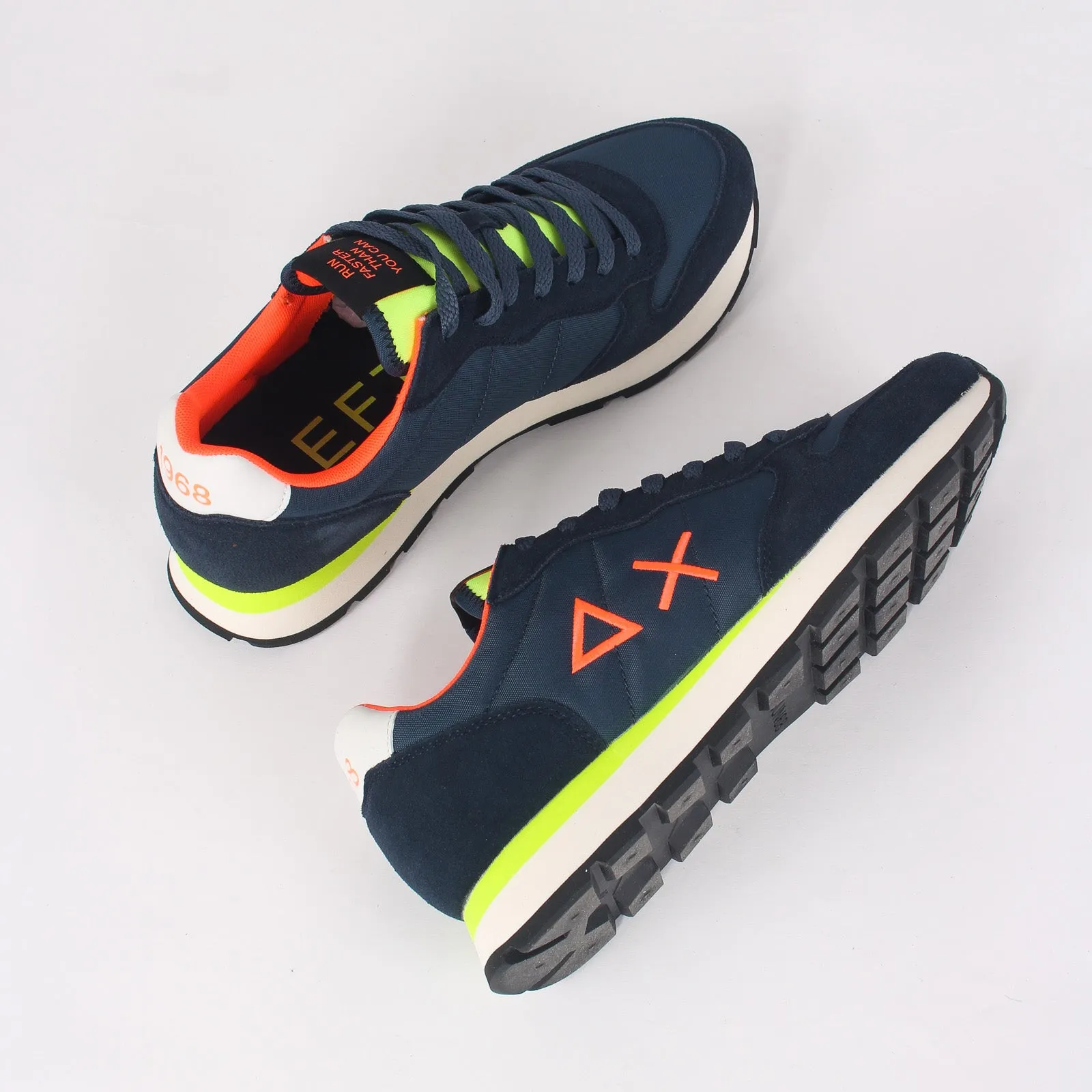 Sneaker Tom Fluo Navy Blue