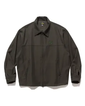 Sport Jacket - PE/R/PU Cavalry Twill Green