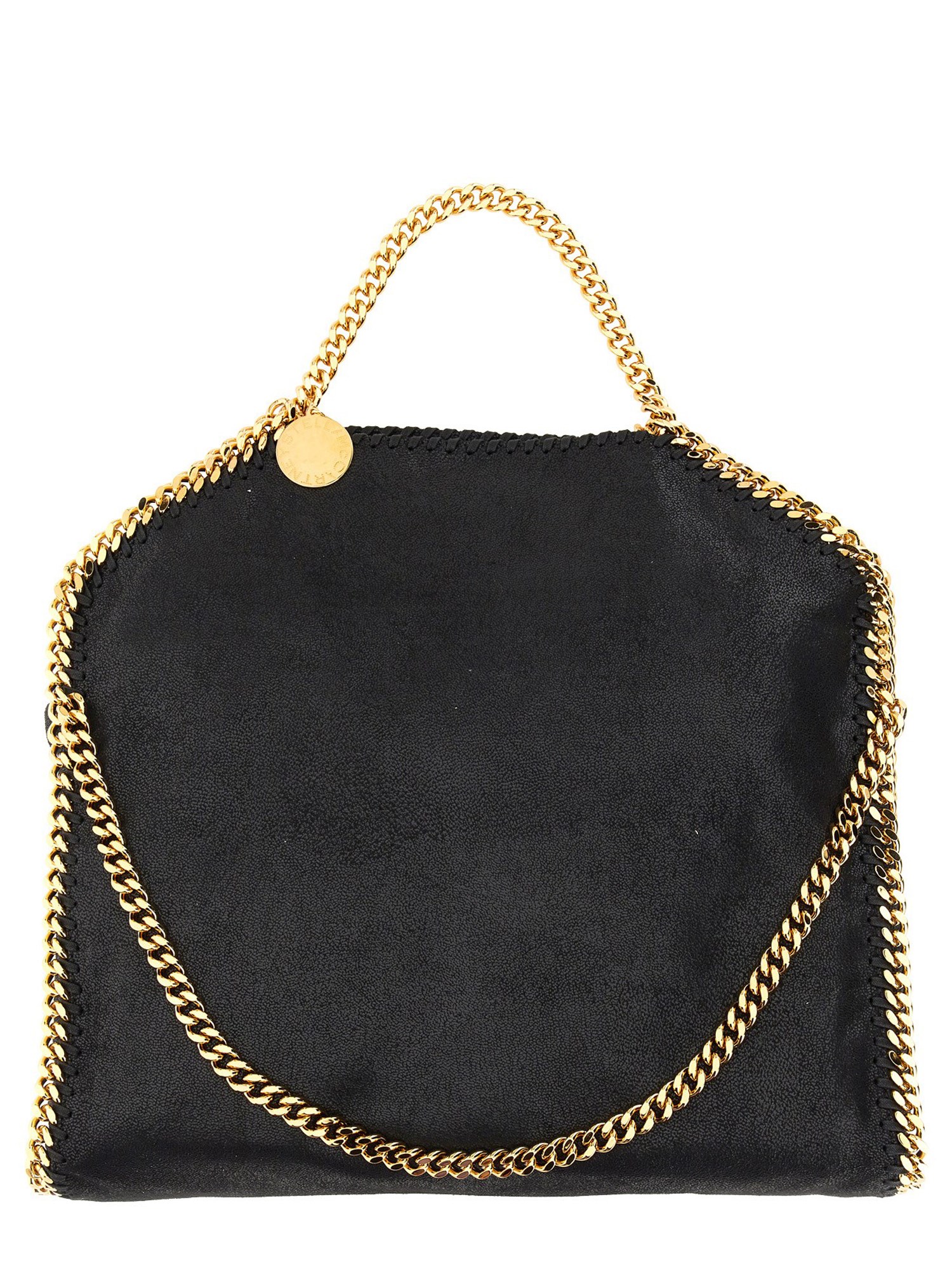 STELLA McCARTNEY    FALABELLA FOLD OVER TOTE BAG IN SHAGGY DEER