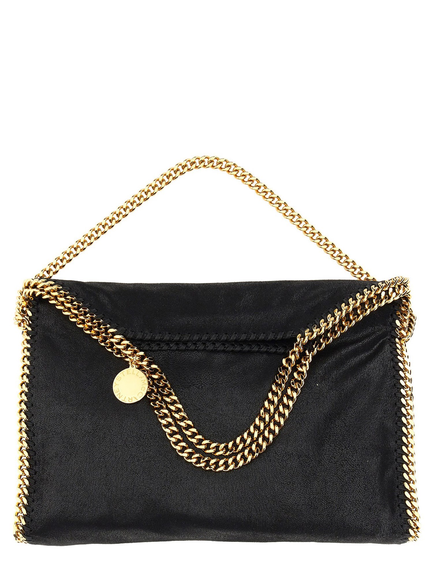 STELLA McCARTNEY    FALABELLA FOLD OVER TOTE BAG IN SHAGGY DEER