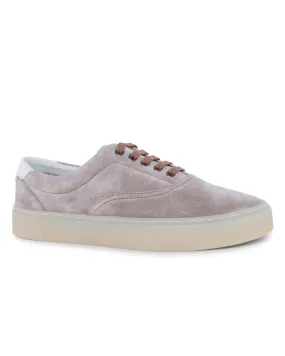 Suede Sail Sneaker in Beige