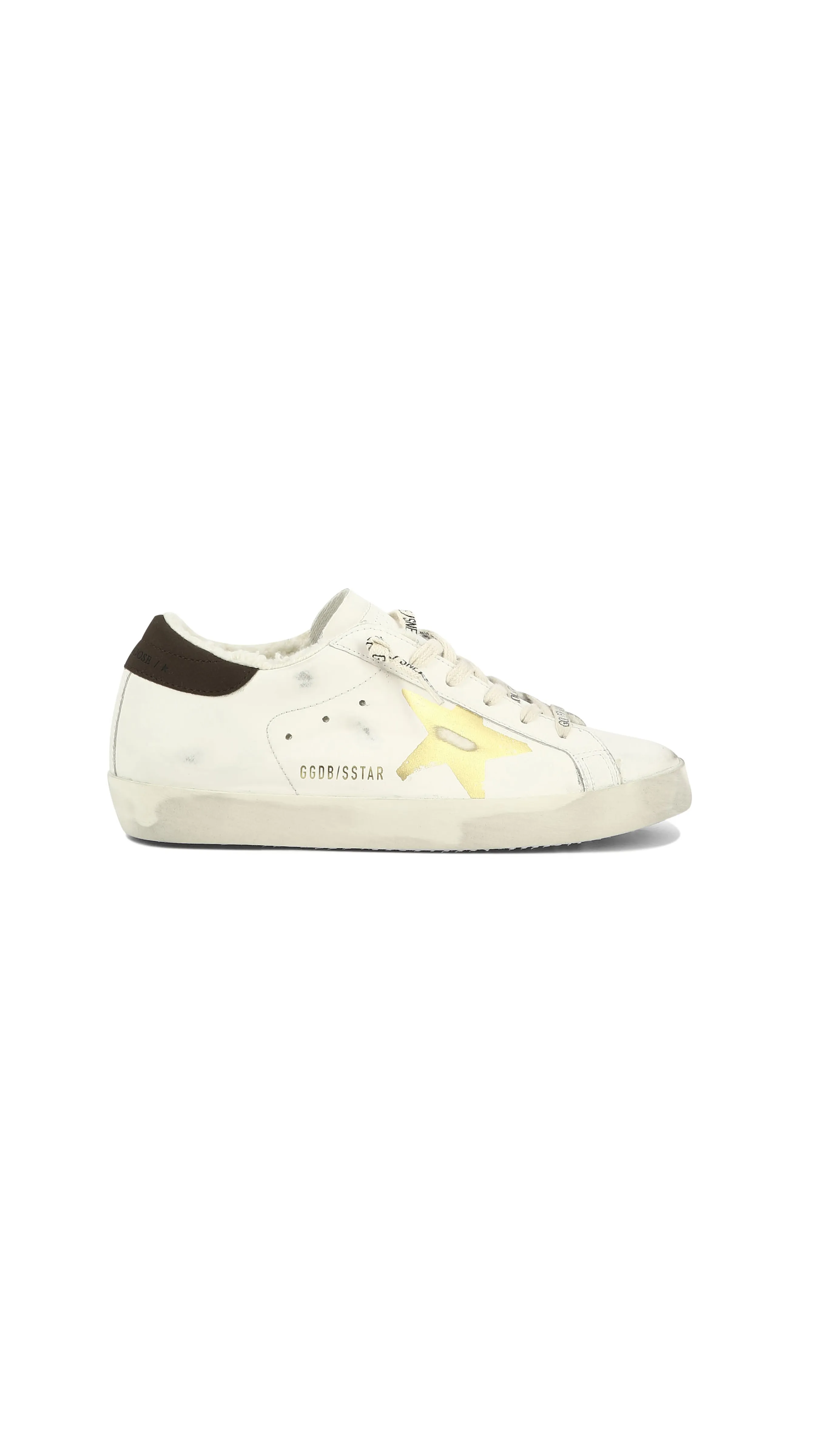 Super-Star Sneaker - Gold/White