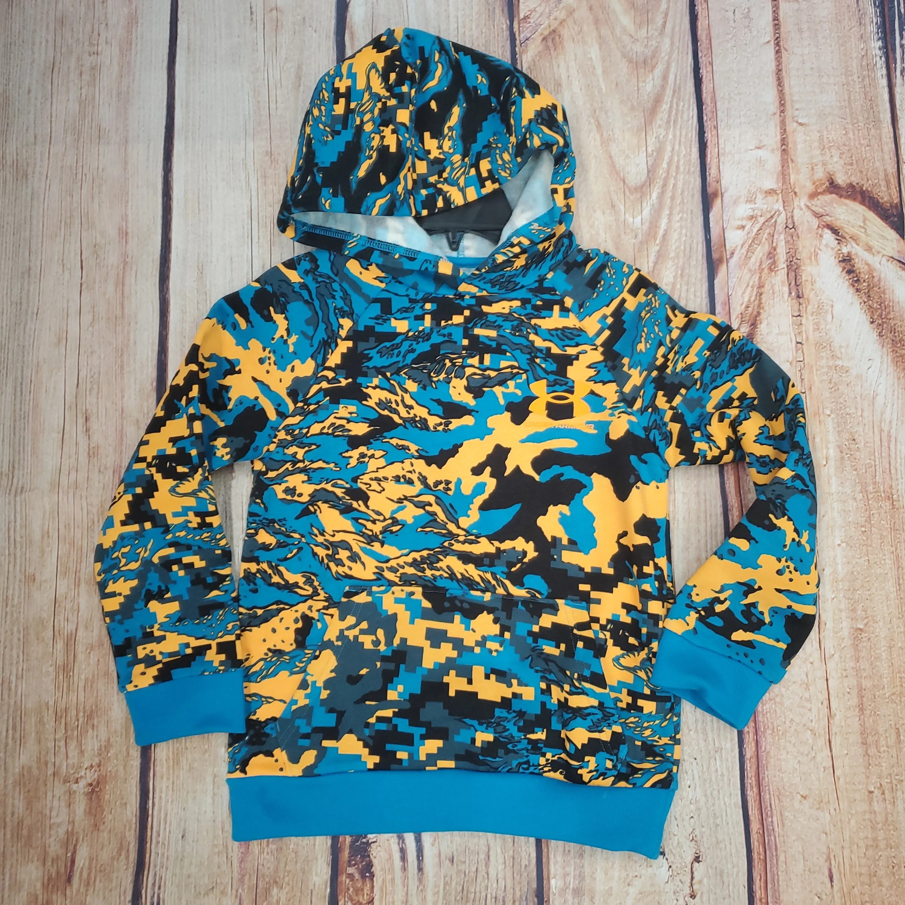 UA Rival Fleece ABC Camo Hoodie