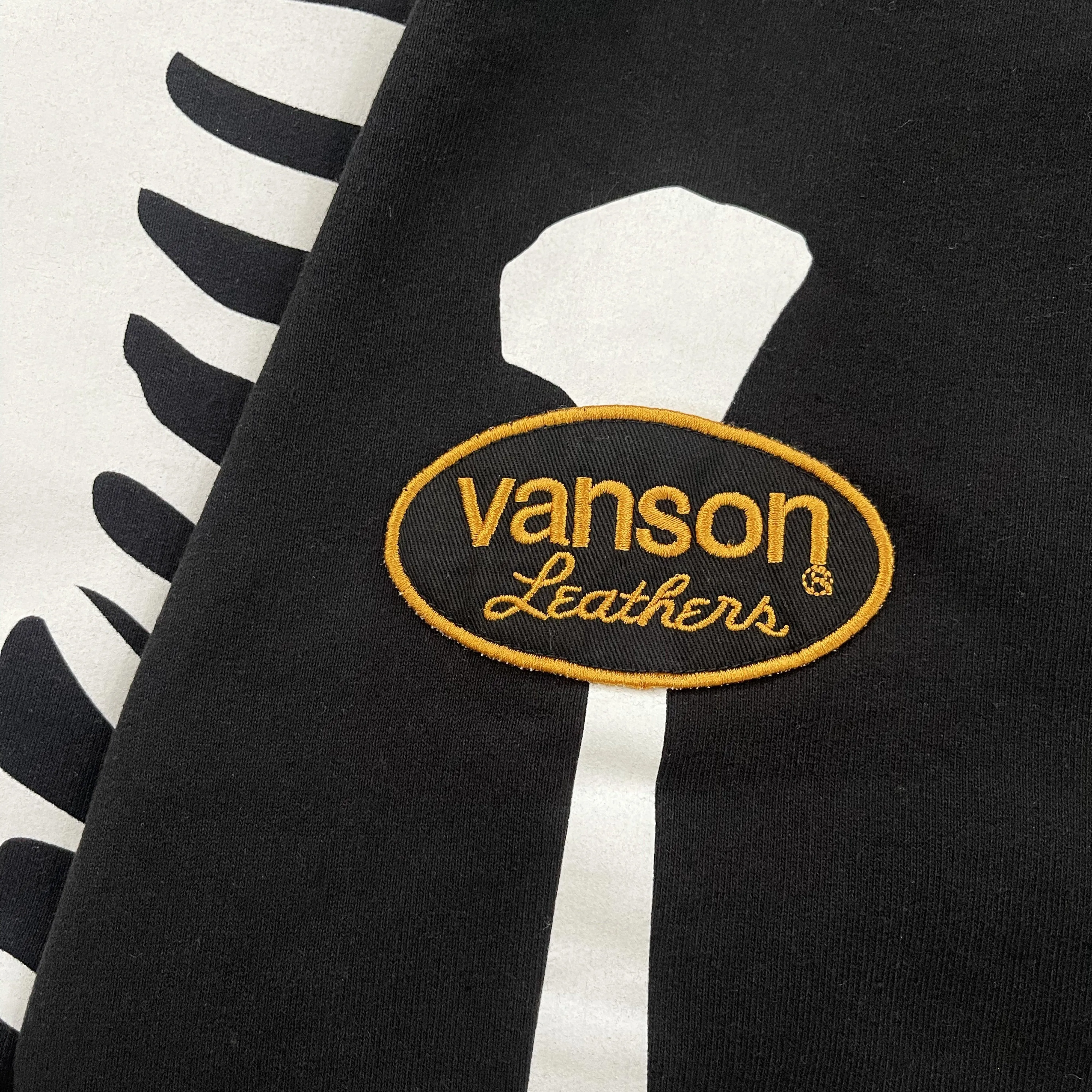 Vanson Leathers Skeleton Hoodie - XL