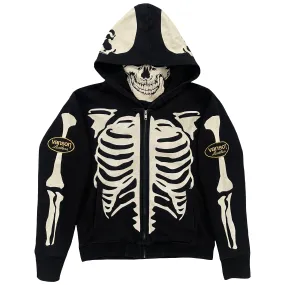 Vanson Leathers Skeleton Hoodie