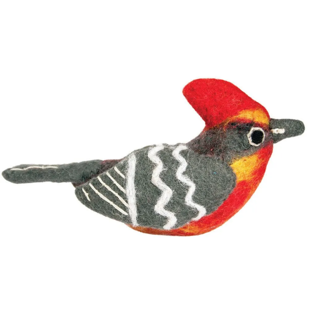 Vermillion Flycatcher Felt Ornament