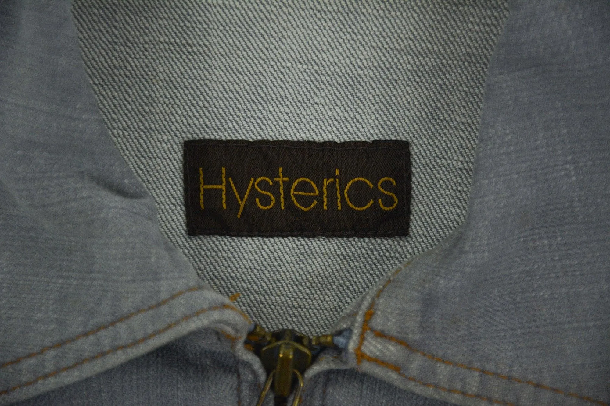 Vintage Hysterics Multi Pocket Denim Jacket Womans Size S