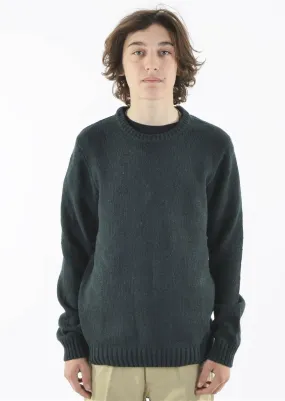 VOLCOM GREEN EDMONDER SWEATER MAGLIONE