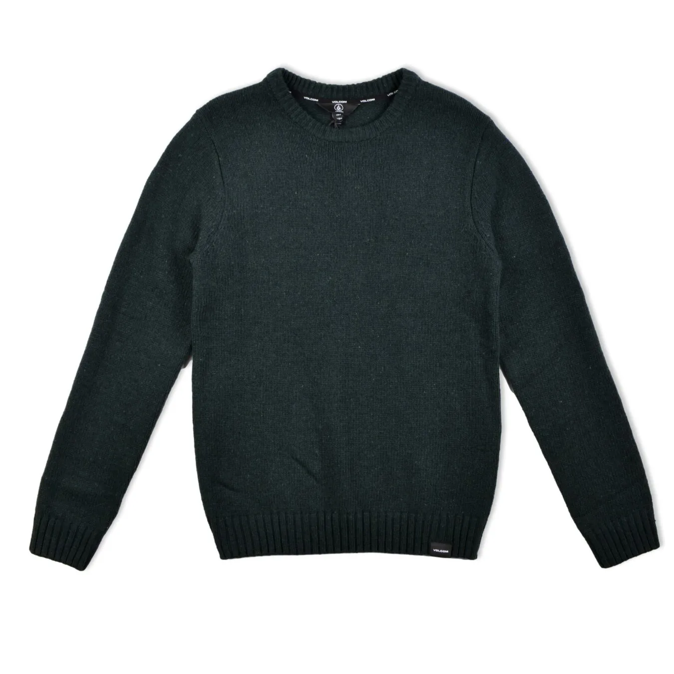 VOLCOM GREEN EDMONDER SWEATER MAGLIONE