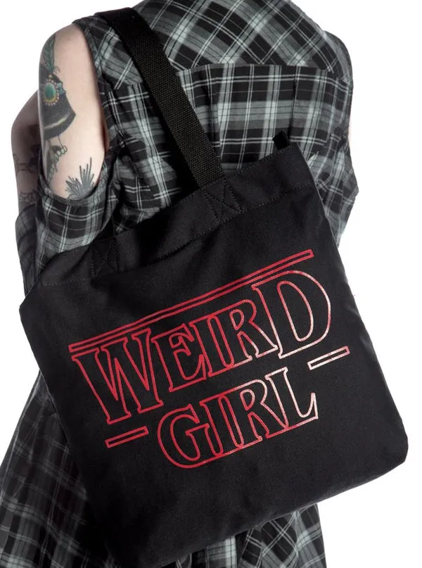 Weird Girl Shopper Tote