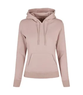 Womens/ladies organic hoodie dusk rose Build Your Brand