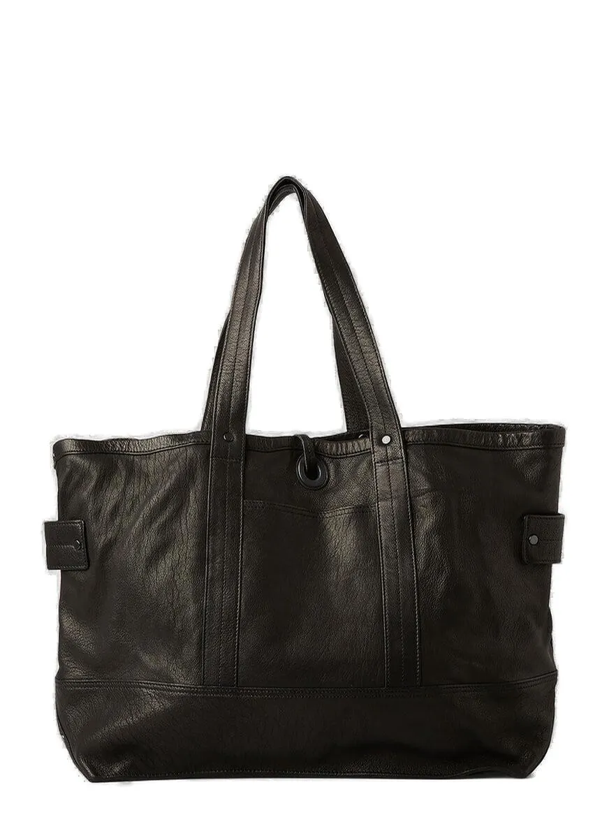 Yohji Yamamoto Open-Top Tote Bag