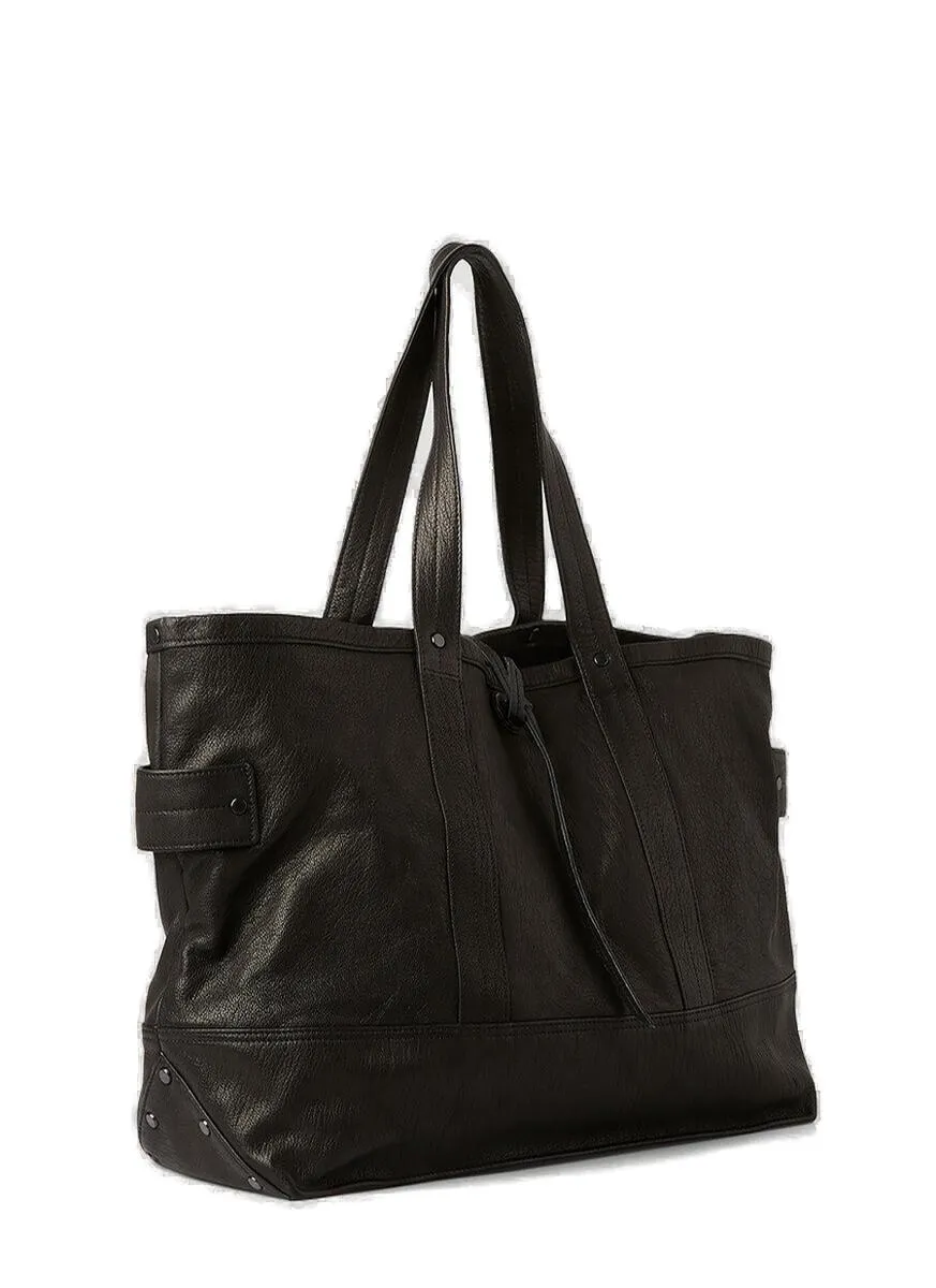 Yohji Yamamoto Open-Top Tote Bag